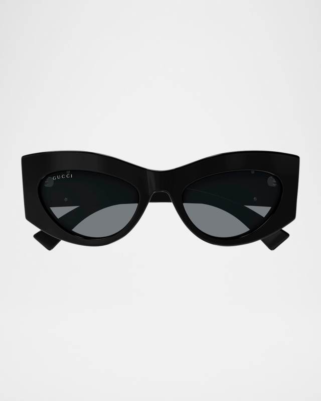 Cat-Eye Acetate Sunglasses